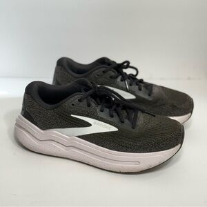 Brooks Ghost Max 2 Black White Ice Women's Running Shoes Size 9 Sneakers